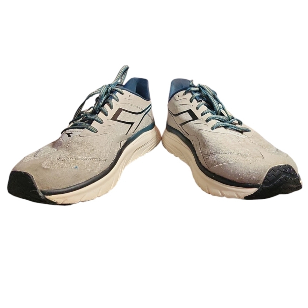 Diadora Equipe Nucleo Men Running Shoes Gray Mediterranean 10.5 Athletic Sneaker - Picture 9 of 12